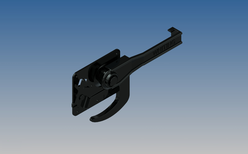 Lock Assembly With Fallaway Cam Inside Screw Release Handle - No Keeper
