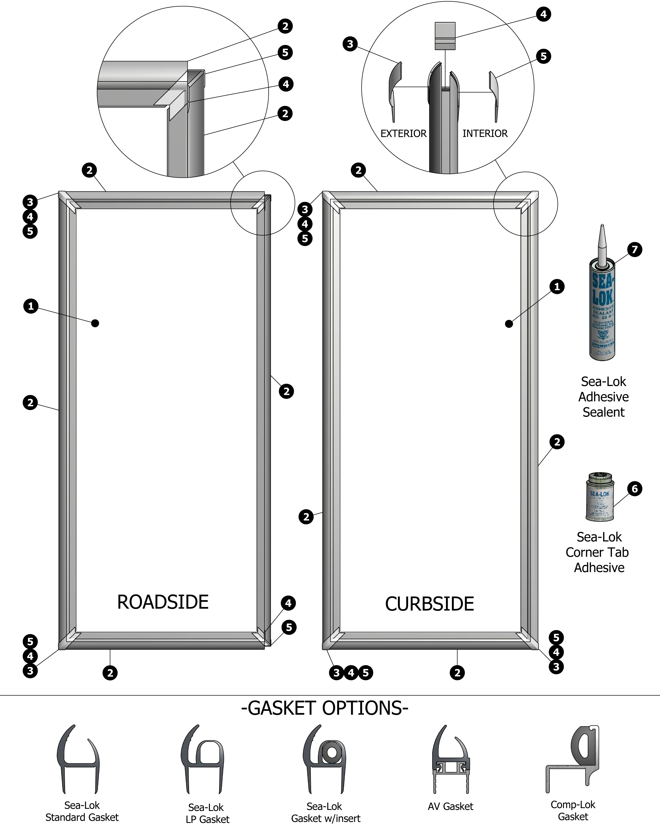 Swing Door Parts
